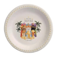 Assiettes de 18 cm des Rois mages - 6 unités