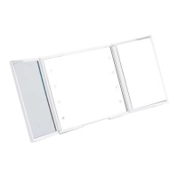 Miroir grossissant LED de poche 11,5 x 9,5 cm