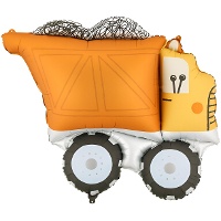 Ballon camion de chantier 87 x 69 cm