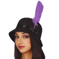 Plumes synthétiques colorées de 30 cm - 10 unités