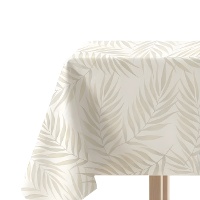 Nappe de 1,45 x 1,45 m en tissu avec feuilles