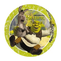 Assiettes Shrek 23 cm - 8 unités
