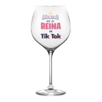 Verre à vin Tik Tok Mama 415 ml - DCasa