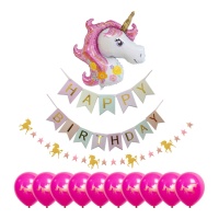 Kit de ballons licorne - Monkey Business - 15 pcs.