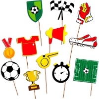 Kit pour photomaton de Football - 12 unités