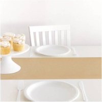 Chemin de table en kraft - 2,19 m