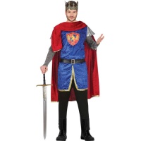 Costume de roi guerrier médiéval pour homme