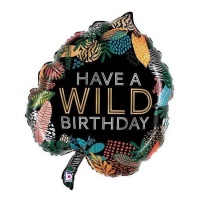 Have a Wild Birthday Ballon 46 cm - Grabo