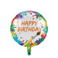Ballon de couleur rond de 45 cm - Creative Converting