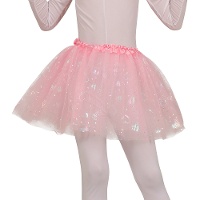 Tutu rose avec des coeurs pour enfants