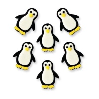 Figurines en sucre Pingouin - PME - 6 pcs.