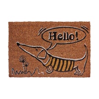 Paillasson avec chien Hello - Giftdecor