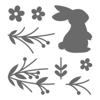 Matrice lapin de Pâques - Artemio - 3 pcs.