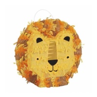 Mini Piñata 3D Lion 19 x 18 x 8,5 cm