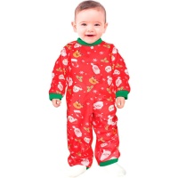 Pyjama de Noël rouge pour bébé