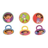 Anneaux Dora l'exploratrice - 25 pcs.