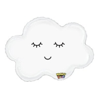 ballon nuage blanc de 76 cm - Grabo