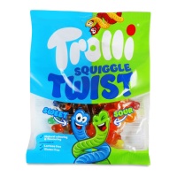 Vers aromatisés - Trolli The Squiggles Twist - 100 g
