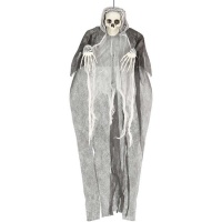 Pendentif squelette de vieille femme - 80 cm