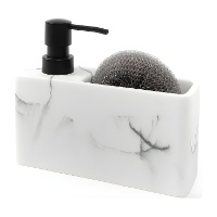 Distributeur de savon avec éponge allongée - 1 unité