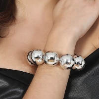 Bracelet de perles disco
