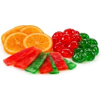 Fruits confits de 250 gr - Pastkolor
