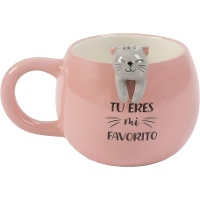 Tasse 400 ml « Vous êtes mon préféré » avec chat