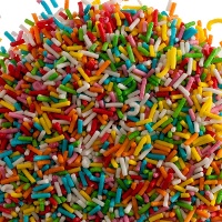 Vermicelles de couleurs 1,2 kg - Dekora