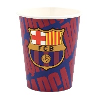 Lot de 8 gobelets FC Barcelona