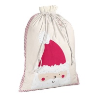 Sac cadeau Père Noël 75 x 50 cm