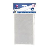 Sachets transparents pour friandises 25 x 13 cm - 20 unités