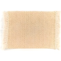 Nappe individuelle de 45 x 30 cm à franges naturelles