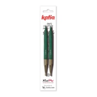 Aiguille circulaire interchangeable d'épaisseur 4,5 mm - Katia - 2 unités