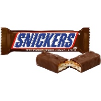 Snickers au chocolat au lait et aux cacahuètes - 1 unité ***OFFRE - DATE DE PÉREMPTION PROCHE: 01/11/2026***