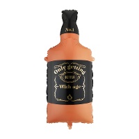 Ballon en forme de bouteille de whisky 86 x 34 cm
