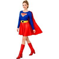 Déguisement de super-héros avec cape pour femme