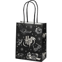 Sac cadeau Harry Potter 12 x 15,5 x 6 cm - lot de 6