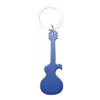 Porte-clés décapsuleur en forme de guitare - 1 unité