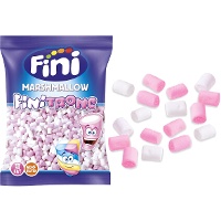 Mini guimauves roses et blanches - Fini finitronc toppings - 1 kg