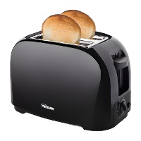 Grille-pain 2 fentes pain de mie 2 couleurs - Tristar BR1013 / BR1025