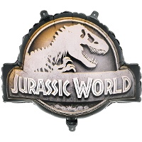 Ballon logo Jurassic World - 45 x 37 cm