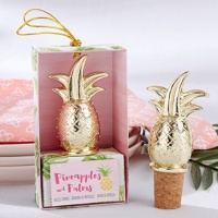 Bouchon de bouteille en forme d'ananas dans une boîte cadeau - 1 pc.