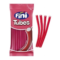Réglisse rouge fourré à la fraise - Fini - 125 gr