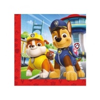 Serviettes de table Paw Patrol 16,5 x 16,5 cm - 20 pcs.