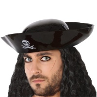 Chapeau de pirate en plastique