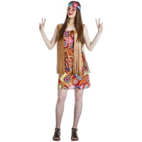 Costume de hippie joyeux pour les femmes