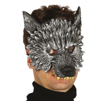 Demi-masque de loup