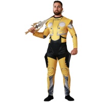 Costume de robot abeille jaune pour homme