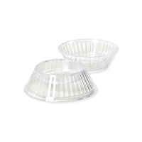 Porte-oeufs transparent pour oeufs de 250 g - Decora - 10 pcs.