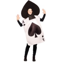 Costume de poker pour adultes - As de pique